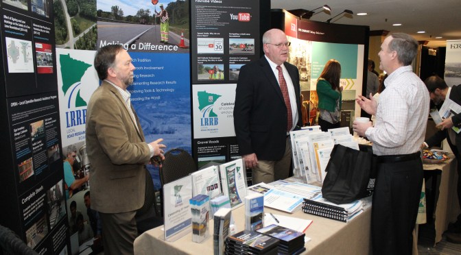 LRRB booth at the Minnesota's Transportation Conference