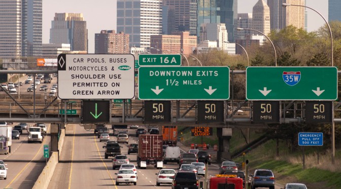 What those signs over the freeway are actually telling you