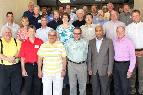 Researchers came from Missouri, Maine, Texas, Illinois, Michigan, California, Ontario, Wisconsin, Indiana and Washington for the three-day workshop.