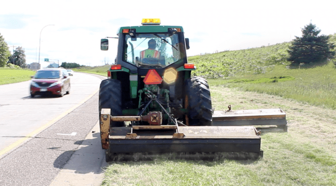 Knowing While Mowing: GPS Keeps Maintenance Workers Out Of the Weeds