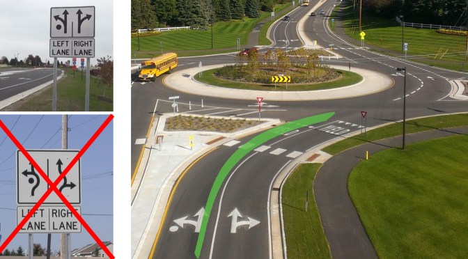 Reducing Driver Errors at Two-Lane Roundabouts