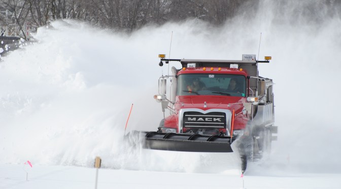Salt Brine Study Shows Truck Traffic Drives Deicer Effectiveness