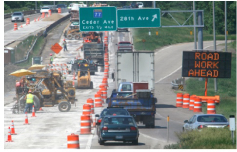 Reporting Driver Intrusions in Work Zones