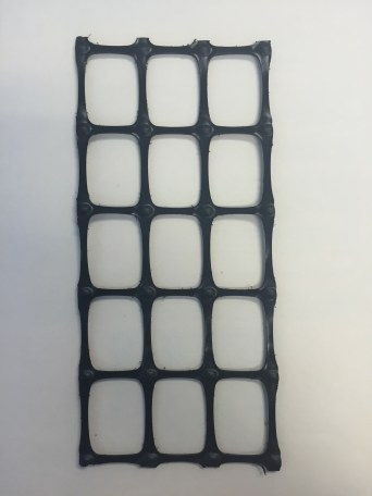rectangular shaped geogrid