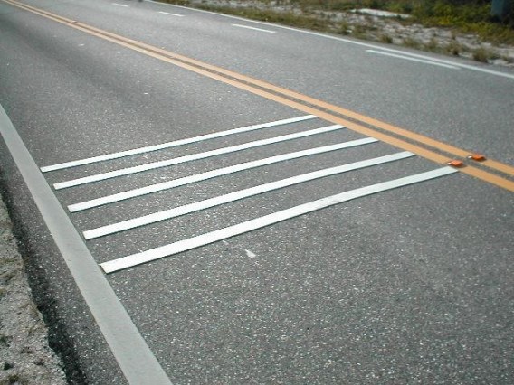 Transverse Rumble Strips: Another Tool for Rural Road Safety? | Crossroads