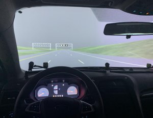 Inside the HumanFIRST driving simulator