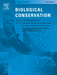 Cover of Biological Conservation journal.