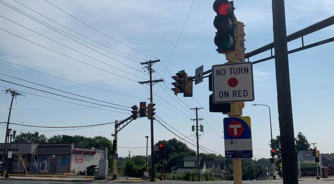 Comparing the Effectiveness of No Right Turn on Red Sign Types at Traffic Signals